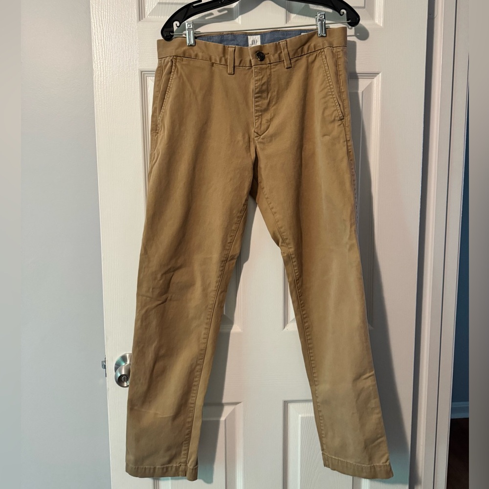 GAP slim khaki pants